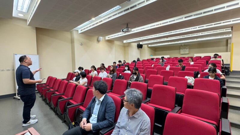 【大專院校演講】國立臺灣海洋大學生命科學院—未來新興生醫產業的發展