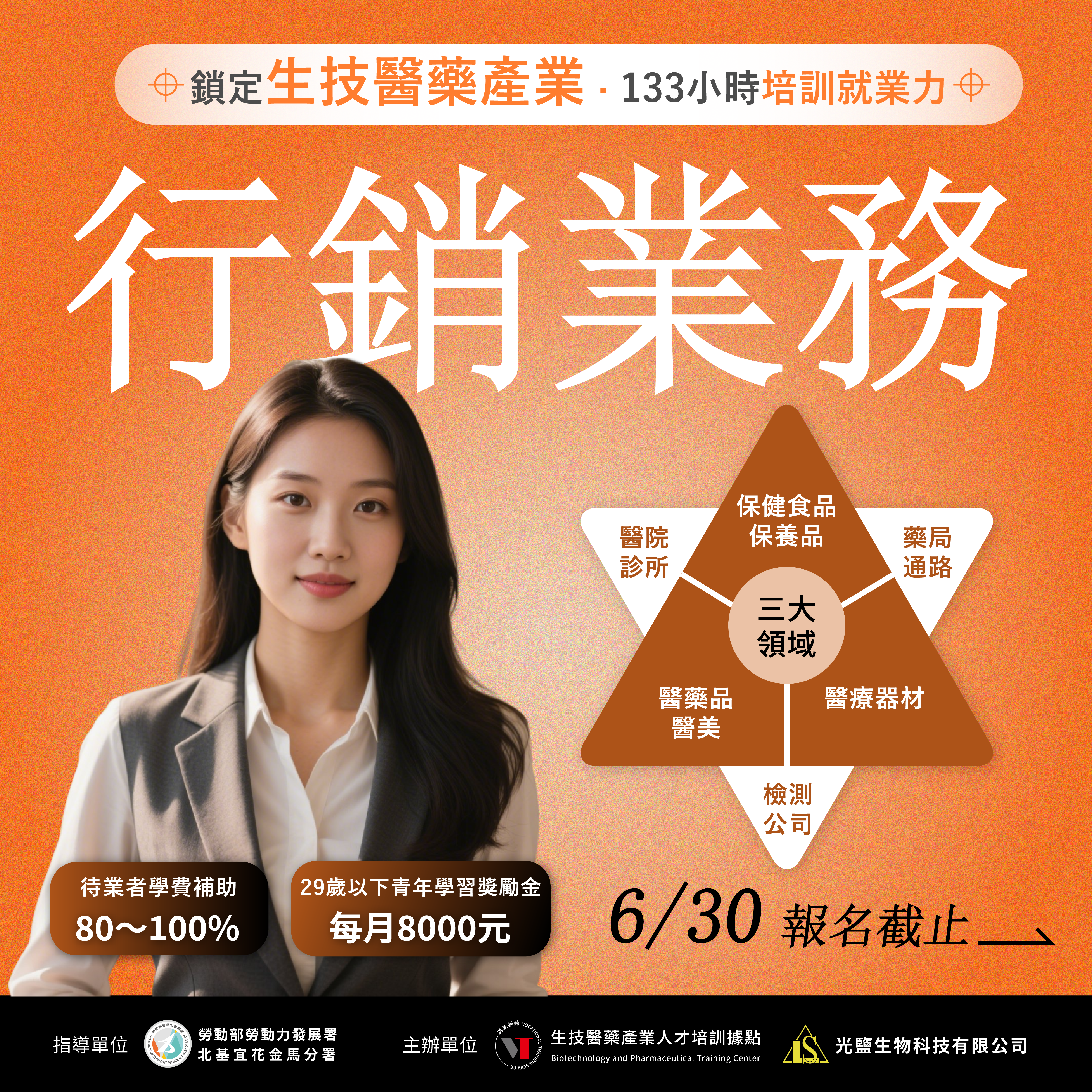 You are currently viewing <開放報名中>114年度【生技醫藥產業行銷及業務實戰班】(勞發署課程)