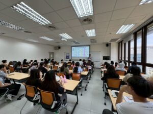 Read more about the article 【大專院校演講】國立臺北護理健康大學─健康事業與生醫產業的新思維