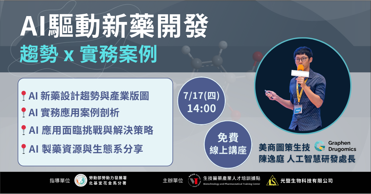AI驅動新藥開發趨勢與實例